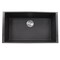 Nantucket Sinks 33-inch Undermount Granite Composite Sink in Black PR3320-BL-UM - alternate 1
